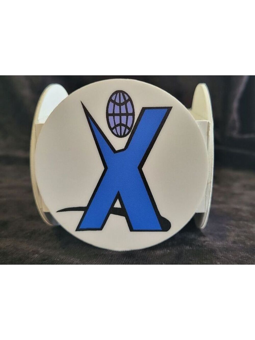 Vintage On-Air Mic Flag for Early X-Games Broadcast